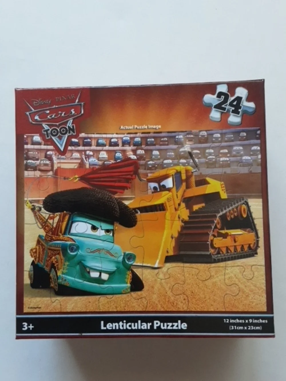 DISNEY PIXAR Cars Movie Puzzle, Kids, Motion Effect Puzzle Lenticular 24 Pieces